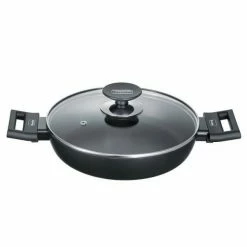 Berndes Servierpfanne Mit Glasdeckel Alu Induction 24 Cm / 2,1 L