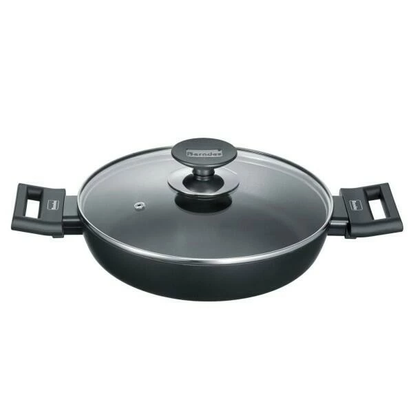 Berndes Servierpfanne Mit Glasdeckel Alu Induction 24 Cm / 2,1 L