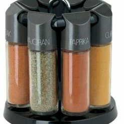 Emsa Gewürzkarussell Galerie Mit 8 Gewürzen In Anthrazit