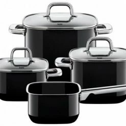 Silit Kochtopf-Set Quadro Black, 4-teilig