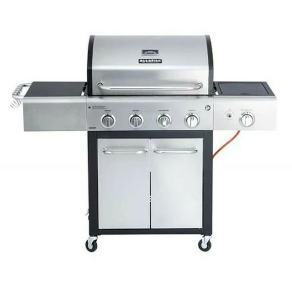 Allgrill Gasgrill Festival, Edelstahl-schwarz