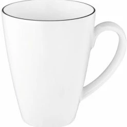 Seltmann Weiden Lido Black Line Becher Mit Henkel Tambel 0,35 L