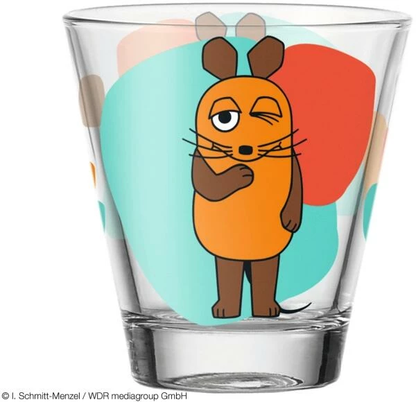 Leonardo Trinkglas BAMBINI 215 Ml Maus, 6er-Set