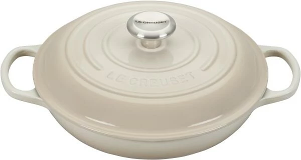 Le Creuset Gourmet-Profitopf Signature In Meringue, 26 Cm