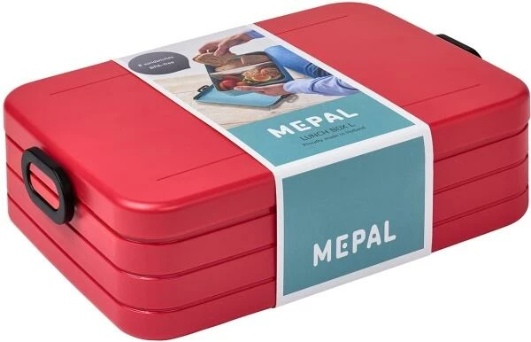 Mepal Lunchbox Take A Break Large - Nordic Red - Image 2