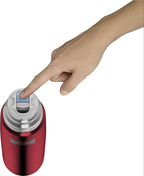 Thermos L&C Bev Bottle Cranberry Red Pol 1,00l - Image 5