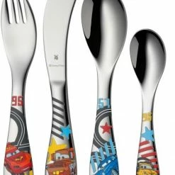 WMF Disney Cars2 Kinderbesteck Set 4-teilig