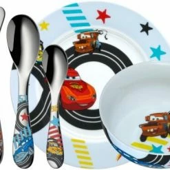 WMF Disney Cars2 Kinder Geschirrset 6-teilig