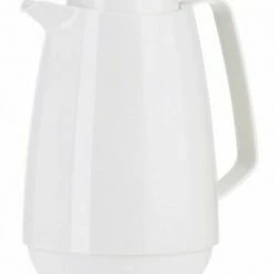 Emsa Momento Coffee Isolierkanne, Weiß, 1,0 L