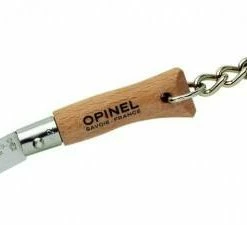 Opinel Mini-Messer, Größe 2, Rostfrei, Mit Anhänger