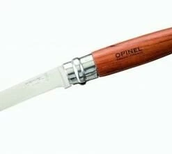 Opinel Messer Slim-Line, Größe 12, Rostfrei, Padouk-Holz