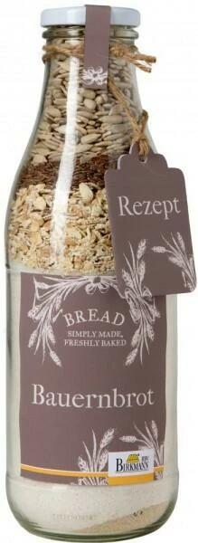 Birkmann Brotbackmischung Im Glas Bauernbrot