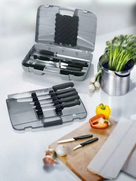 Victorinox Kleiner Kochkoffer In Grau, 14-teilig - Image 2