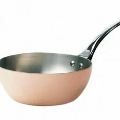 De Buyer Kupfersauteuse Konisch Prima Matera Für Induktion 20 Cm / 17,5 Cm / 7,2 Cm / 1,7 L