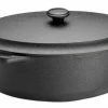 Skeppshult Bräter Oval 6 Liter Mit Gusseisendeckel