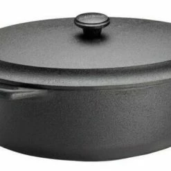 Skeppshult Bräter Oval 6 Liter Mit Gusseisendeckel