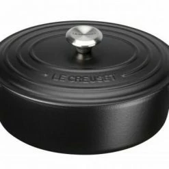 Le Creuset Bräter Signature Oval, 40 Cm (Gänsebräter) In Schwarz