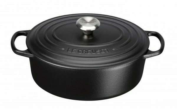 Le Creuset Bräter Signature Oval, 40 Cm (Gänsebräter) In Schwarz