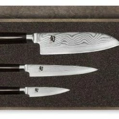 KAI Messer KAI Shun Classic Messerset Mit Santoku, 3-teilig