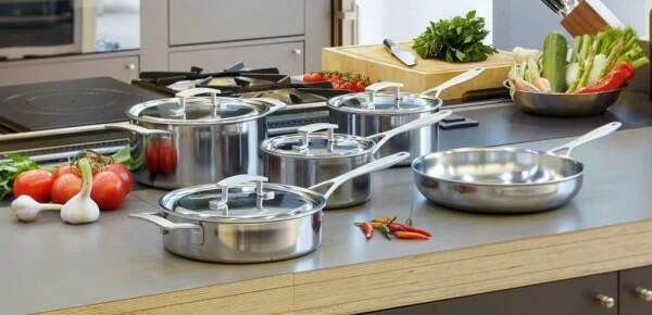 Demeyere Stieltopf Industry Niedrig Mit Deckel 28 Cm/ 5,7 L/ 9,5 Cm - Image 10