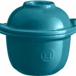 Emile Henry Mini-Auflaufform "Egg Nest" In Calanque