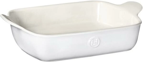 Emile Henry Gastro Emile Henry Gratinform Modern Classics Rechteckig In Creme 20 X 14 Cm X 4 Cm / 0,5 Liter