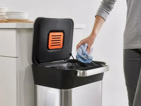 Joseph Joseph Titan Abfallsammler Mit Pressfunktion In Edelstahl - Image 12