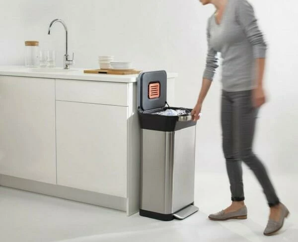 Joseph Joseph Titan Abfallsammler Mit Pressfunktion In Edelstahl - Image 18