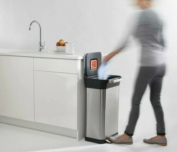 Joseph Joseph Titan Abfallsammler Mit Pressfunktion In Edelstahl - Image 7