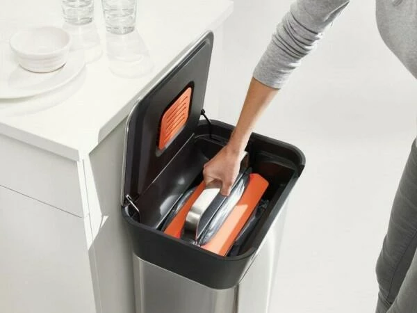 Joseph Joseph Titan Abfallsammler Mit Pressfunktion In Edelstahl - Image 13