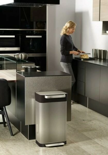 Joseph Joseph Titan Abfallsammler Mit Pressfunktion In Edelstahl - Image 14