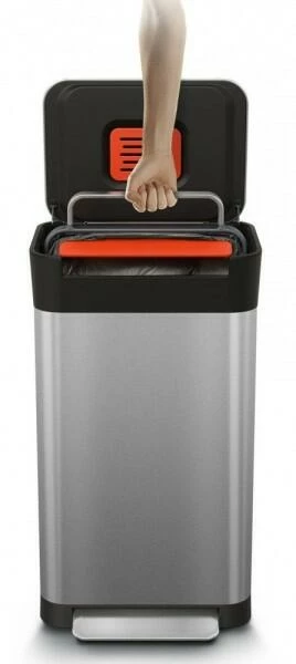 Joseph Joseph Titan Abfallsammler Mit Pressfunktion In Edelstahl - Image 11