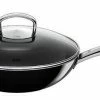 Silit Wok Profi Mit Glasdeckel Und Stielgriff