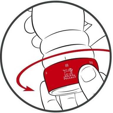 PEUGEOT Salzmühle Paris U′Select Satin-schwarz 22 Cm - Image 5