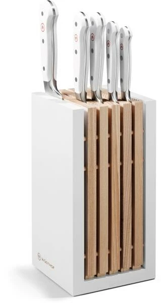 Wüsthof Messerblock Classic White Mit 5 Teilen