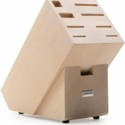 Wüsthof Messerblock Für 9 Teile In Buche (unbestückt)