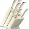 Wüsthof Messerblock Classic Ikon Crèmeweiß Mit 6 Teilen
