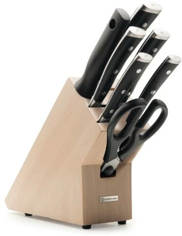 Wüsthof Messerblock Classic Ikon Mit 7 Teilen, Buche