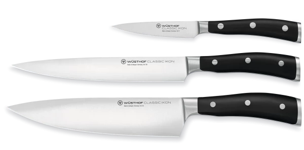 Wüsthof Messersatz Classic Ikon, 3-teilig