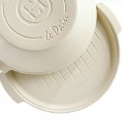 Emile Henry Ersatzunterteil Für Brotbackform Rund In Creme