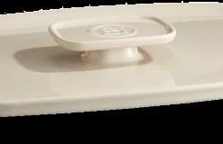 Emile Henry Deckel Für Ultime Rechteckig In Ton 25 X 18 X 3 Cm